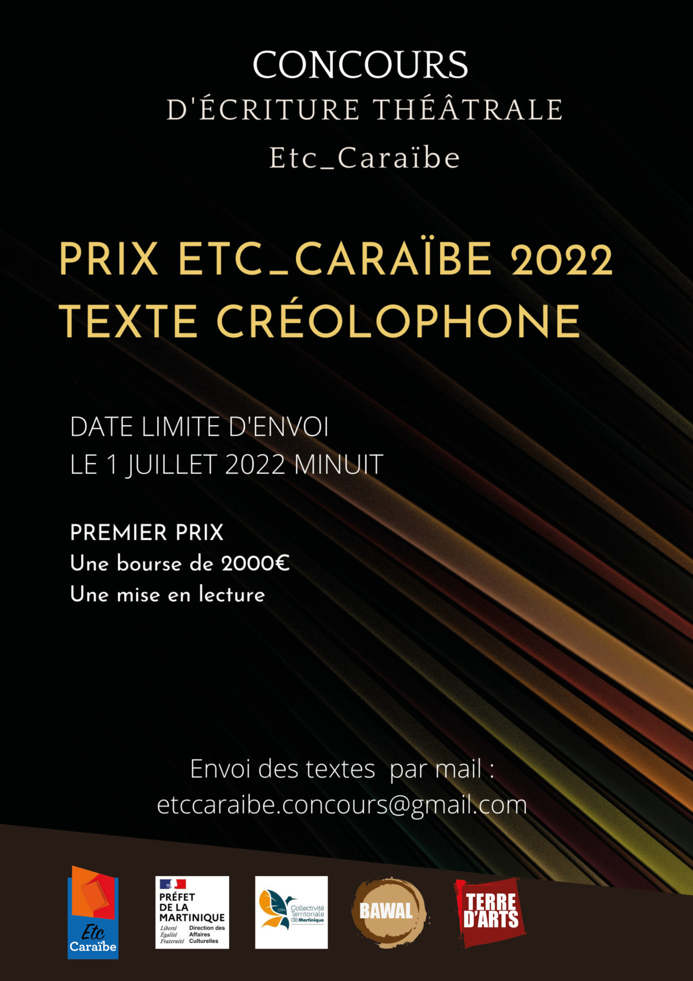CONCOURS D’ÉCRITURE THÉÂTRALE
